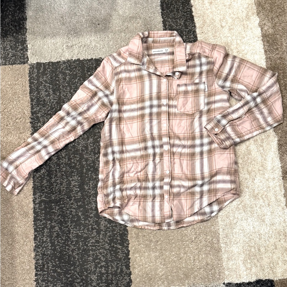 Abercrombie & Fitch Flannel - Girls - Size 13/14